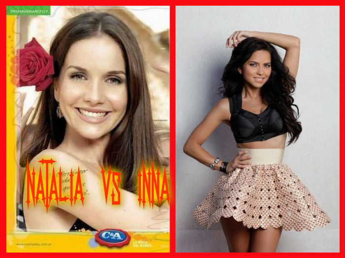 pizap.com14585660215391 - NATALIA OREIRO VS INNA-COMPARATZIE INTRE ELE CARE E MAI FRUMOASA BUNA SI SEXY