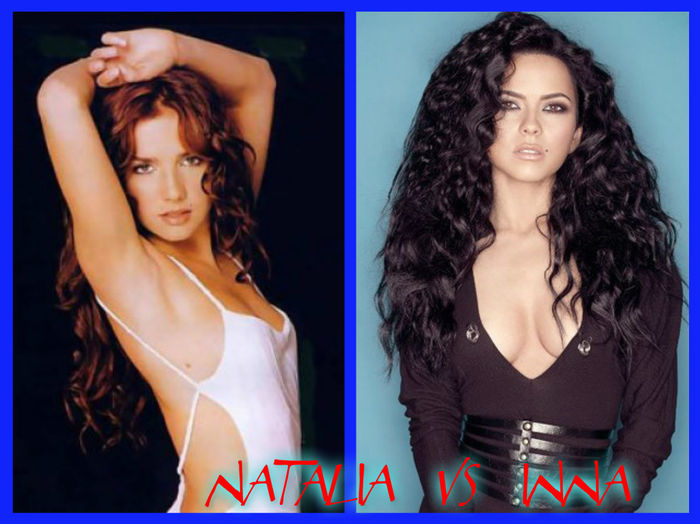 pizap.com14585714517951 - NATALIA OREIRO VS INNA-COMPARATZIE INTRE ELE CARE E MAI FRUMOASA BUNA SI SEXY