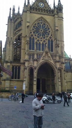 Catedrala Saint Etienne,Metz - Expozitia Europeana Metz  Franta 2015