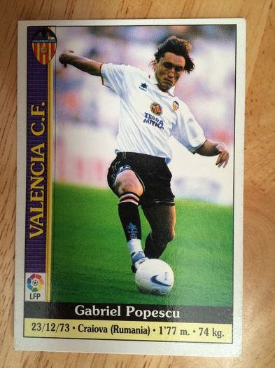 99-00 Valencia - Gabi Popescu