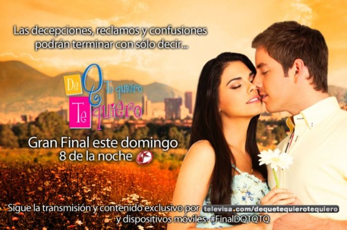 De que te quiero te quiero - Protagonistas de telenovelas