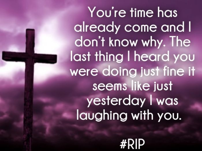 rest in peace, dear friend :(