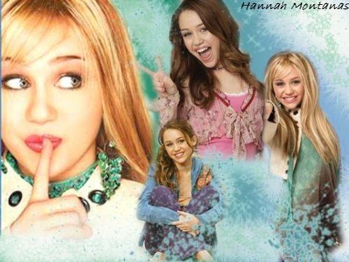 Miley si Hannah Montana
