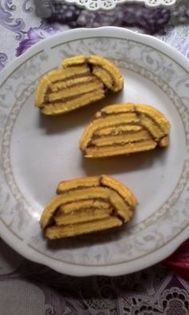 Rulada cu crema de ciocolata