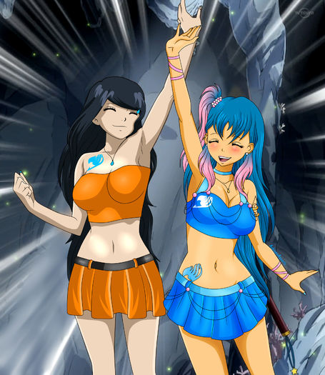 Ashia and Alychia - G-Fairy Tail