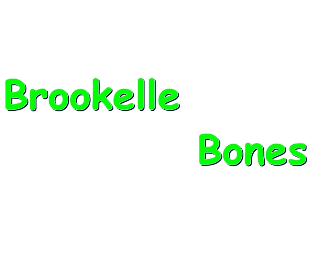 B-Brookelle Bones - Alfabetul EMO