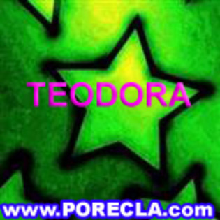 697-TEODORA steaua verde prenume