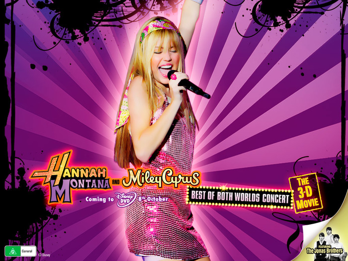 HM_Wallpaper3_1024x768 - Hannah Montana
