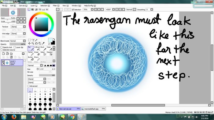 6; the rasengan mus look like this for the next step
