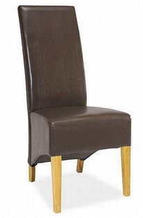 scaun-tapitat-Donadoni-maro-stejar - Scaune tapitate