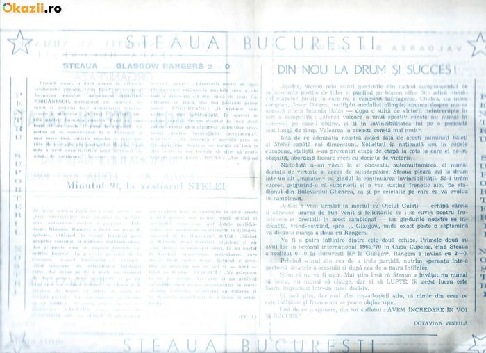 Program Meci 1988 Steaua Bucuresti Otelul Galati - Otelul Galati Istorie
