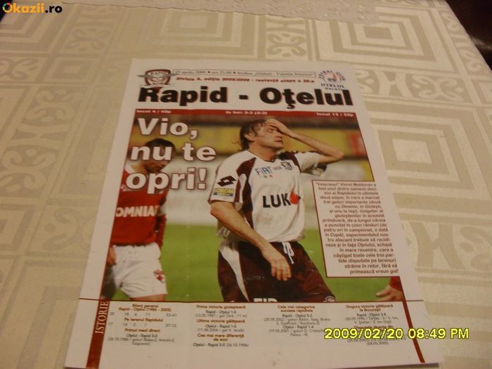 Program Meci Rapid Bucuresti Otelul Galati 2005-2006