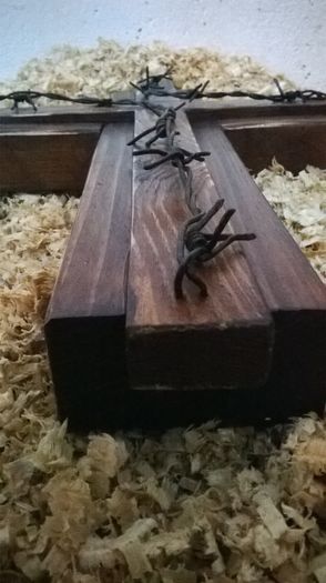 Wooden christian cross