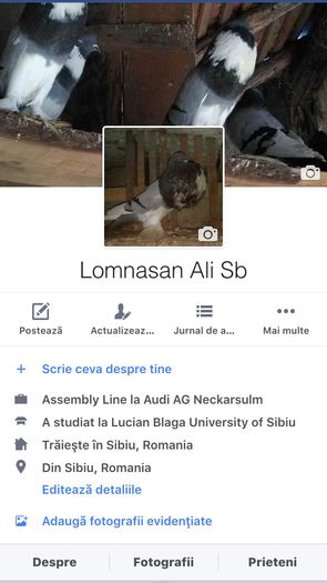 Facebook meu - Contact