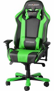 Scaun-gaming-DxRacer-king-verde