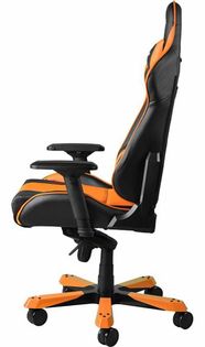 Scaun-gaming-DxRacer-king-portocaliu-1