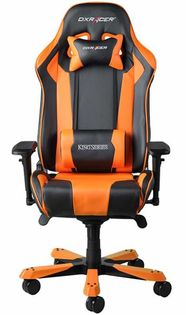 Scaun-gaming-DxRacer-king-portocaliu-3