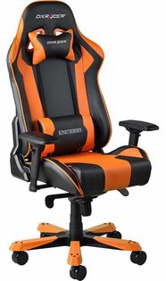 Scaun-gaming-DxRacer-king-portocaliu-4