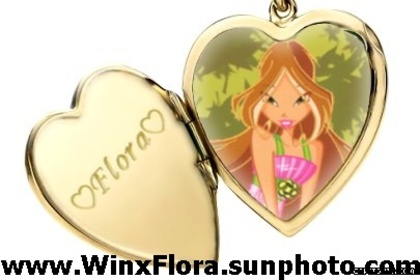 Medalion Flora - Winx by me