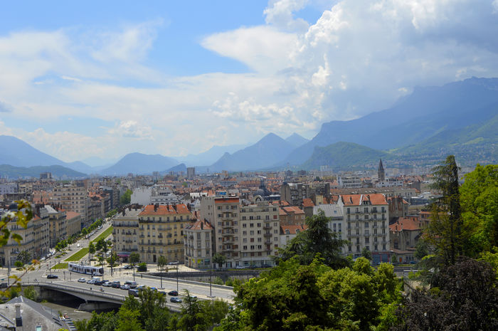 La Bastille de Grenoble et son T - La Bastille de Grenoble et son Telepherique