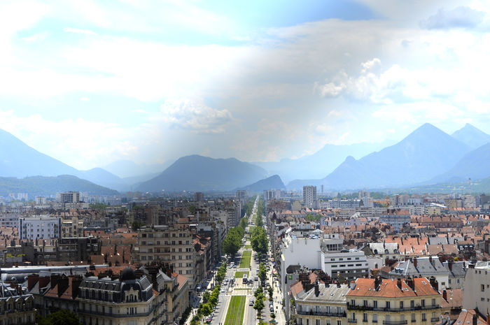 La Bastille de Grenoble et son T