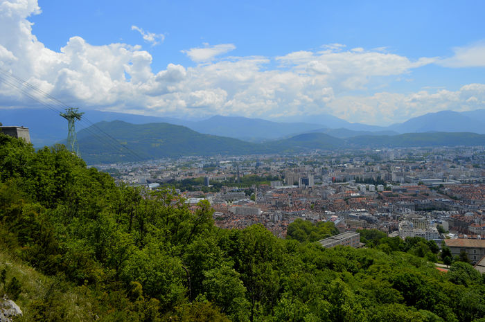 La Bastille de Grenoble et son T - La Bastille de Grenoble et son Telepherique