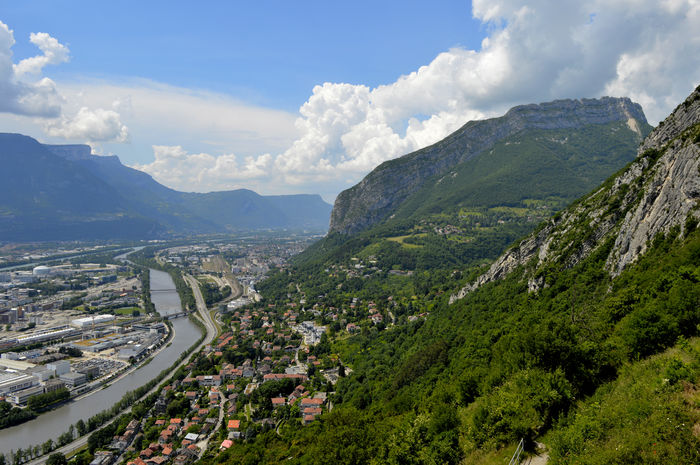 La Bastille de Grenoble et son T - La Bastille de Grenoble et son Telepherique