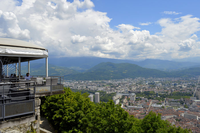 La Bastille de Grenoble et son T - La Bastille de Grenoble et son Telepherique