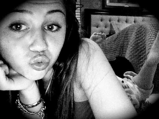 at webcam - Miley Cyrus