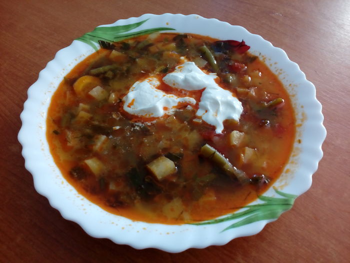 Ciorba de fasole verde si gulii - Culinar 3