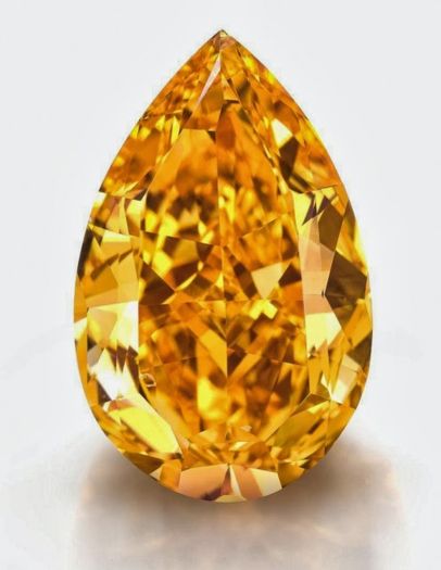 diamant portocaliu - Cristale