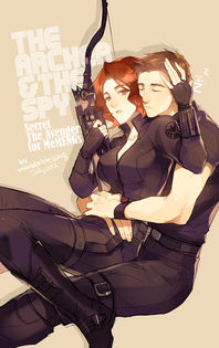Black Widow x Hawkeye - x otps
