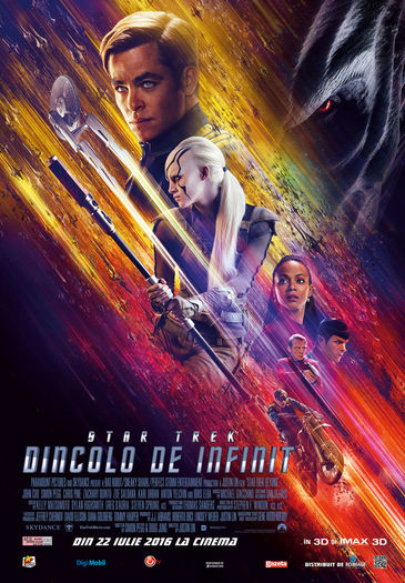 din 22 iul,  Star Trek Beyond (2016) - Filme in curand