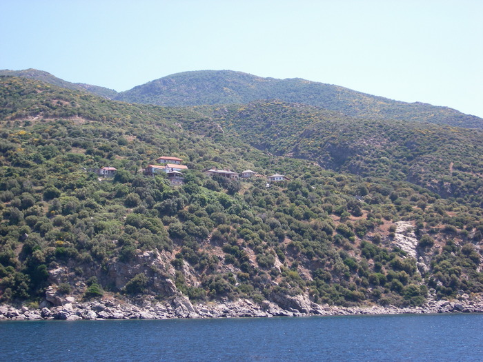 Grecia-Minastire de pe Muntele Athos