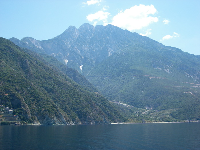 Grecia-Minastire de pe Muntele Athos