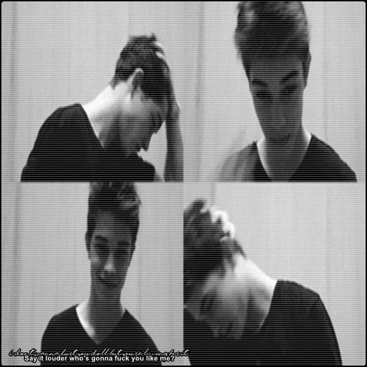 ↷.›Cʀʊɛʟ♠ı̤̤ṳ̤ʇ̤̤ǝ̤̤ṳ̤ʇ̤̤ı̤̤o̤̤ṳs̤ ▒.; Pfff, când am intrat pe twitter-ul tău mi-am amintit de ti; blondă.. =)))) ♥. N-am schimbat nimic boss :O=))))). # Se strâmbă și o prinde de ambele mâini, ținându-i-le strâns una peste alta. Știi cât timp mi-a luat să-l fac?..

