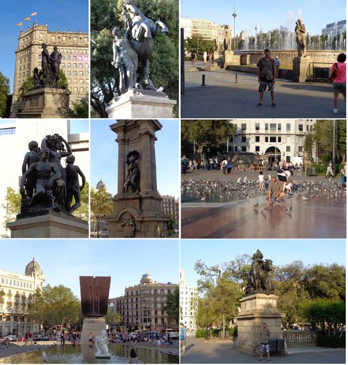 plaza de catalunya barcelona - Spania _Barcelona