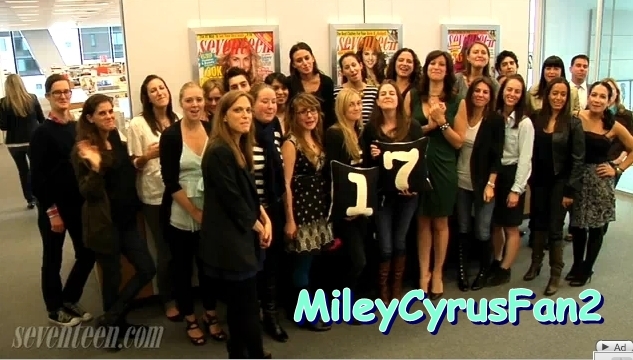 7 - Miley la ziua de 17 ani