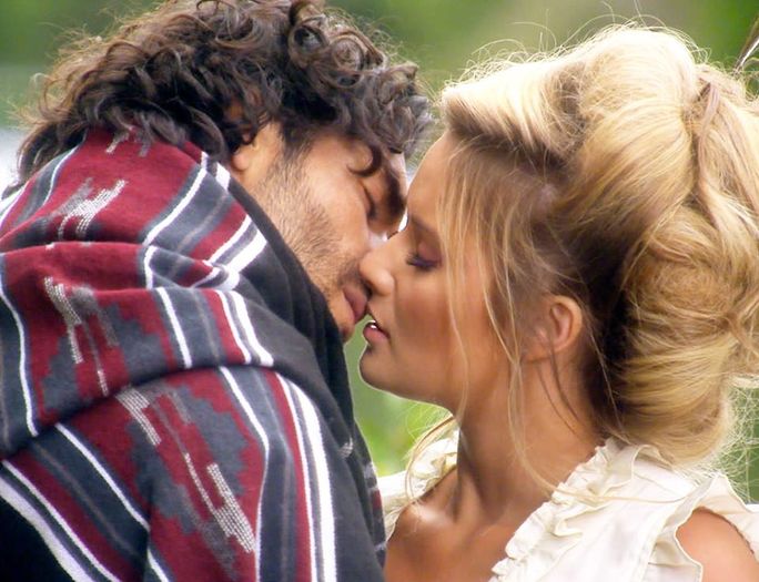 Irina y Flavio - Protagonistas de telenovelas