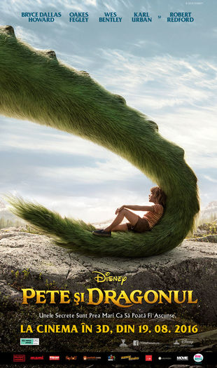 din 19 aug, Pete's Dragon (2016) - Filme in curand