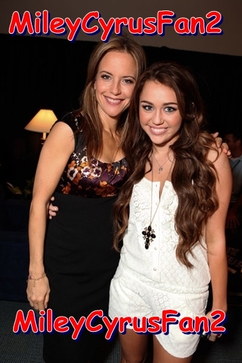 3 - Miley Cyrus and her friend