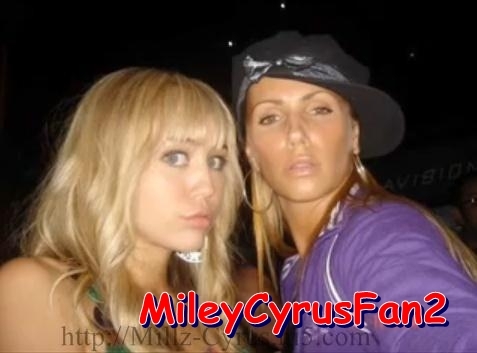 7 - Miley Cyrus and her friend