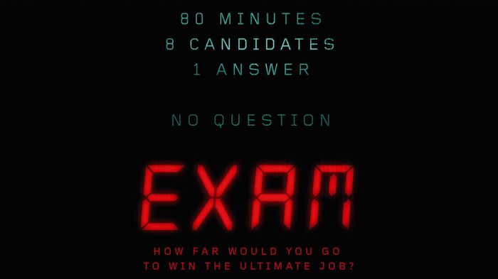 18aug2016 ”Exam (2009)” ★★☆☆☆ - challenge movies