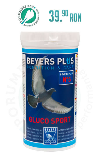 porumbei360.ro Gluco Sport - 1 - MANCARE PORUMBEI BEYERS BELGIUM si PRODUSE CONDITIONARE BEYERS PLUS