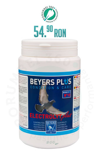 porumbei360.ro Electrolit - 1 - MANCARE PORUMBEI BEYERS BELGIUM si PRODUSE CONDITIONARE BEYERS PLUS