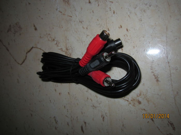 Cablu prelungitor RCA tata mama (3) - Cab prel RCA