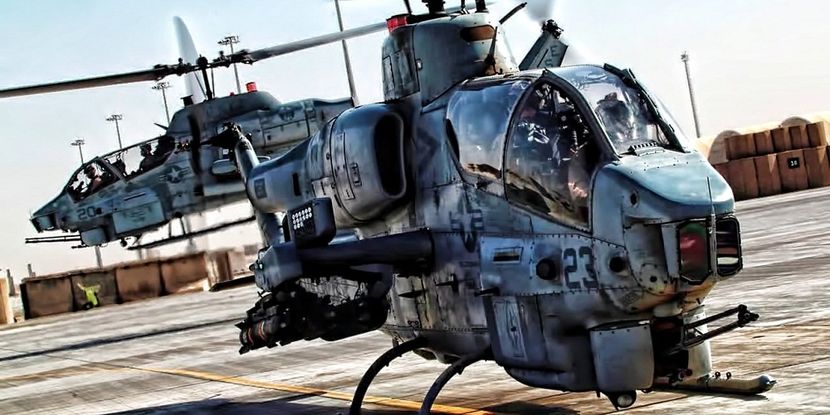 ah-1w cobra - attack helicopter - AH - 1W COBRA