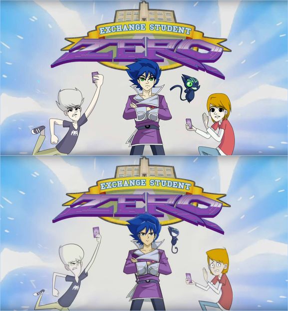 ESZ intro anime version VS normal - 7-Fanarts-7
