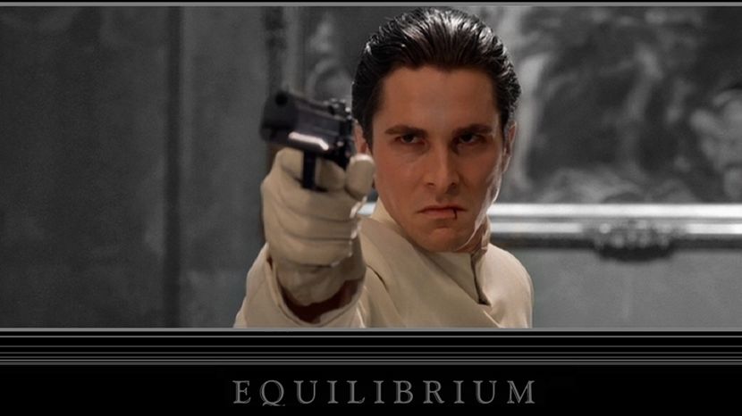 5sept2016 ”Equilibrium (2002)” ★★☆☆☆; Brandt: I´m not feeling! He is the one who´s feeling!
