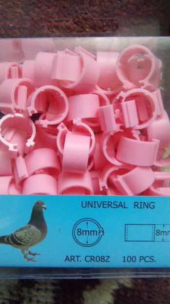 Roze- latime 8 mm...20 bani - Inele 2014